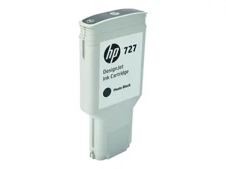 HP 727 - 300 ml - høykapasitets fotosort - original - DesignJet - blekkpatron - for DesignJet T1500, T1530, T2500, T2530, T920, T930