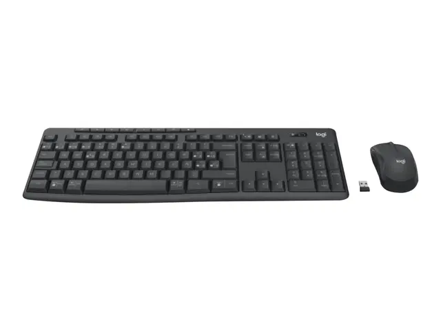 Logitech MK370 Combo for Business - Tastatur- og mussett trådløs B...