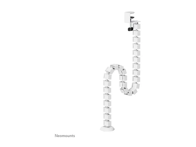 Neomounts - Kabelstyringsryggrad clamp-on design, universal hvit
