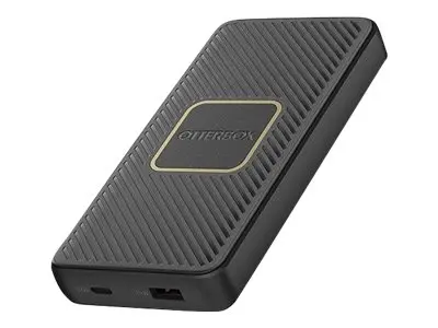 OtterBox - Trådløs nødlader - 10000 mAh - 3 A - QC 2.0, QC 3.0, Ap...