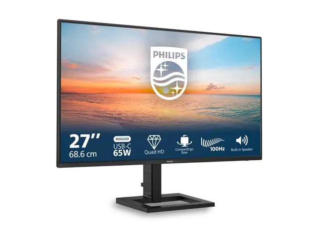 Philips 27E1N1600AE - LED-skjerm 27" 2560 x 1440 QHD @ 100 Hz IPS ...