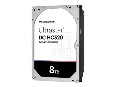 WD Ultrastar DC HC320 - Harddisk 8 TB intern 3.5" i 3,5 tommer led...