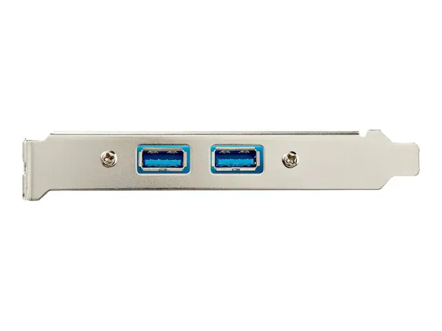 StarTech.com 2 Port USB 3.0 A Female Slot Plate Adapter - motherbo...