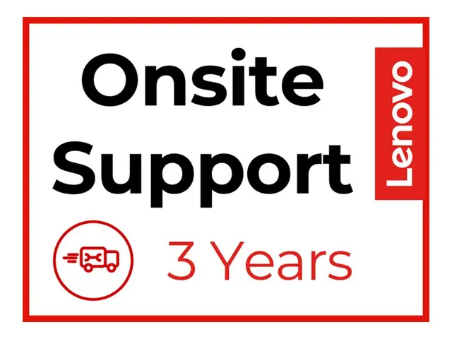 Lenovo Onsite Upgrade - Utvidet serviceavtale deler og arbeid (for...