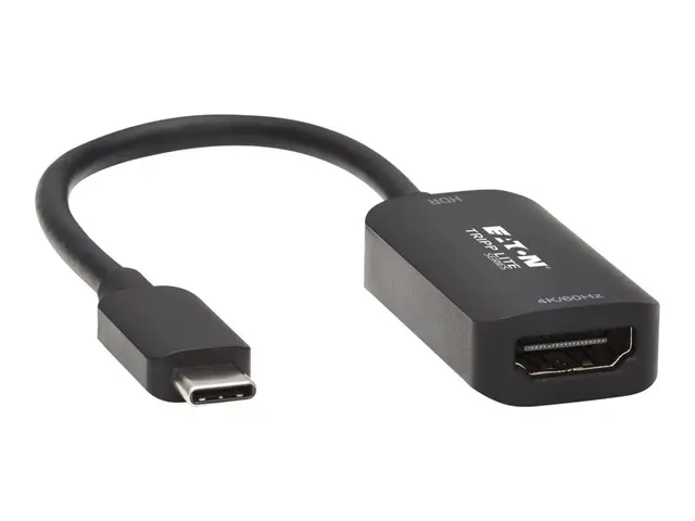 Eaton Tripp Lite Series USB C to 4K 60Hz HDMI Adapter, HDR, DP 1.4...