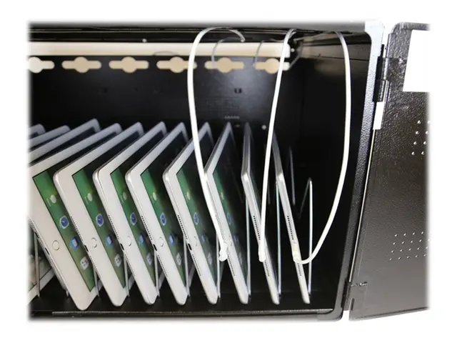LEBA NoteBox - Lagringsboks - for 16 nettbrett - låsbar - stål - v...