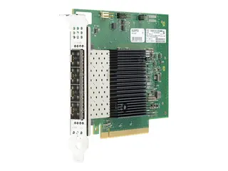 Intel E810-XXVDA4 - Nettverksadapter - PCIe 4.0 x16 25 Gigabit SFP28 x 4 - for ProLiant DL110 Gen10 Plus Front Cabled Telco