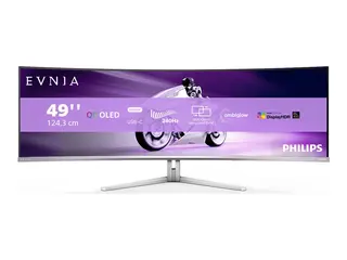 Philips 49&quot; Curved gamingskjerm 49M2C8900 5120x1440 OLED, 240hz, 0.03ms