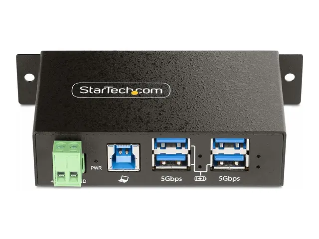 StarTech.com 4-Port Managed USB Hub with 4x USB-A, Heavy Duty Meta...