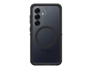 OtterBox Defender Series Pro XT - Baksidedeksel for mobiltelefon robust - polykarbonatlag, termoplastisk elastomer (TPE) - mørk side (klar / svart) - for Samsung Galaxy S26