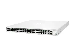HPE Networking Instant On 1960 48G 2XGT 2SFP+ Switch Switch - L2+ - smart - 48 x 10/100/1000 + 2 x 10 Gigabit SFP+ + 2 x 10 Gigabit Ethernet - stasjonær, rackmonterbar
