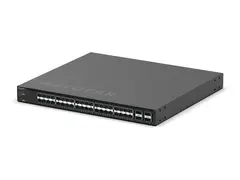 NETGEAR M4350 Series M4350-40F4C - Switch L3 - Styrt - 40 x 10 Gigabit SFP+ + 4 x 100 Gigabit QSFP28 (uplink) - front til bakside-luftflyt - rackmonterbar