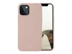 dbramante1928 Monaco - Baksidedeksel for mobiltelefon snappfeste - MagSafe-samsvar - 100 % resirkulert plast - rosa sand - for Apple iPhone 13