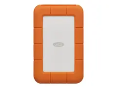 LaCie Rugged USB-C - Harddisk - 2 TB ekstern (b&#230;rbar) - USB 3.1 Gen 1 (USB-C kontakt)