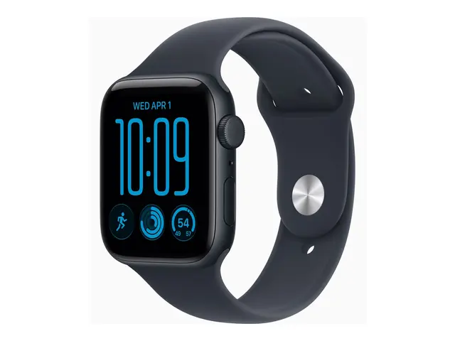 Apple Watch SE 3 (GPS + Cellular) - 44 mm - midnattsaluminium - sm...
