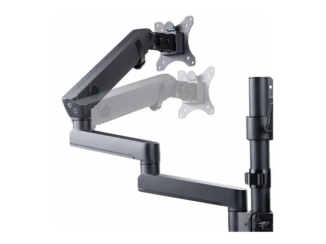 Startech Triple Monitor Desk Mount For Up To Three 27in Screens, V...