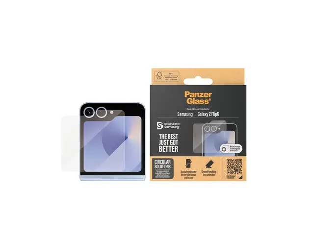 PanzerGlass - Skjermbeskyttelse for mobiltelefon klassisk passform...