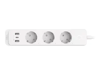 Tapo P300 V1 - Smart str&#248;mstripe - AC 220-240 V 2300 watt - Wi-Fi - inngang: str&#248;m - utgangskontakter: 6 (3 x str&#248;m, 2 x USB, 24 pin USB-C)