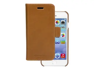 dbramante1928 Lynge - Lommebok for mobiltelefon helnarvet lær - patina - for Apple iPhone 6, 6s, 7, 8, SE (2nd generation)