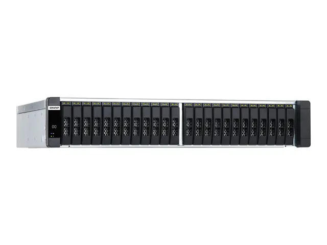 QNAP ES2486dc - NAS-server 24 brønner kan monteres i rack SAS 12Gb...