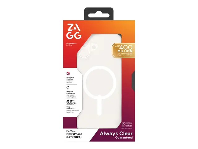 Zagg Crystal Palace Lite Snap - Baksidedeksel for mobiltelefon bla...