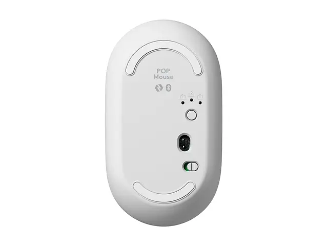 Logitech POP - Mus tilpassbar emoji optisk 4 knapper trådløs Bluet...
