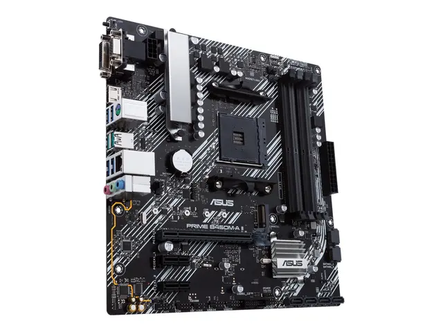 ASUS PRIME B450M-A II - Hovedkort micro ATX Socket AM4 AMD B450 Ch...