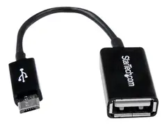 STARTECH.COM UUSBOTG 5 inch Micro USB OTG Adapter M/F