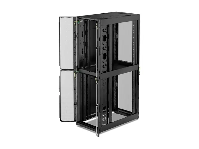 APC NetShelter SX Colocation - Rack skap 2 x 600W 1070D mm, med si...