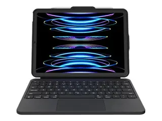 Deqster Prime - Tastatur og folioveske (keyboard) med styrepute - USB-C svart boks - for Apple 10.9-inch iPad (10. generasjon); iPad (A16)