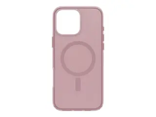 OtterBox Symmetry Series - Baksidedeksel for mobiltelefon MagSafe-samsvar - polykarbonatlag, termoplastisk elastomer (TPE) - revbær (rosa) - for Apple iPhone 16 Pro Max