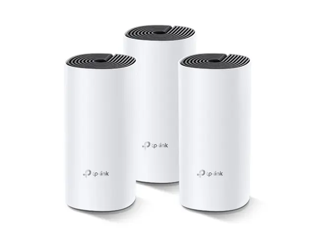 TP-Link DECO M4 - Wi-Fi-system (3 rutere) maske 1GbE Wi-Fi 5 Dobbe...