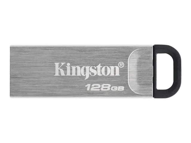 Kingston DataTraveler Kyson - USB-flashstasjon - 128 GB - USB 3.2 ...