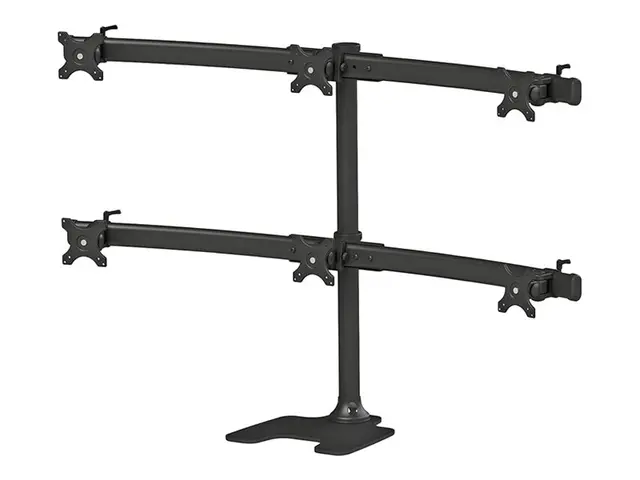 Neomounts FPMA-D700DD6 - Stativ for 6 LCD-skjermer svart skjermstø...