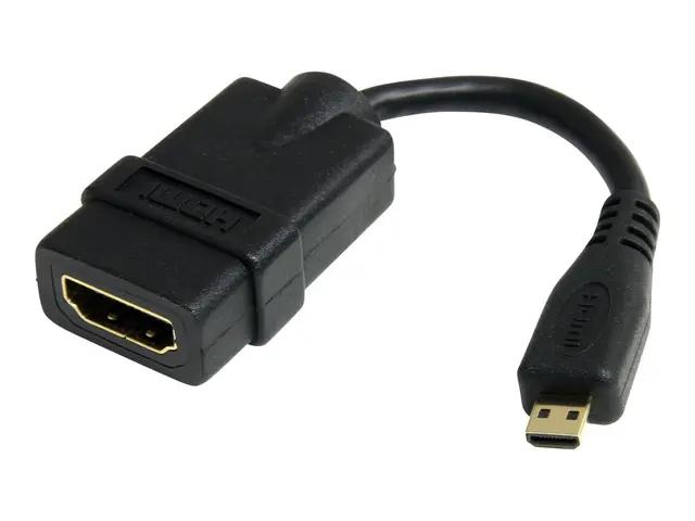 StarTech.com 5in High Speed HDMI Adapter Cable - to Micro F/M 5 in...