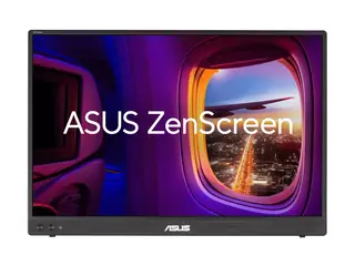 ASUS ZenScreen MB16FC - LED-skjerm - 16" portabel - 1920 x 1200 Full HD (1080p) @ 75 Hz - IPS - 300 cd/m² - 5 ms - HDMI, 2xUSB-C - svart