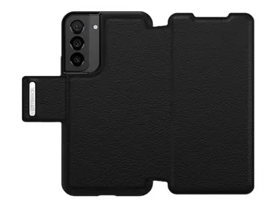 OtterBox Strada Series - Lommebok for mobiltelefon - lær, polykarb...
