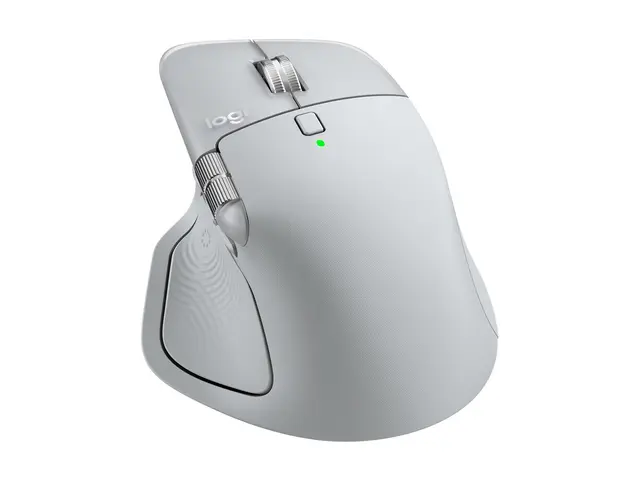 Logitech MX Master 4 - Mus 8 knapper trådløs Bluetooth, 2.4 GHz US...