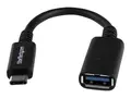StarTech.com USB-C to USB Adapter 6in - USB-IF Certified - USB-C to USB-A - USB 3.1 Gen 1 - USB C Adapter - USB Type C (USB31CAADP) - USB type C-adapter - 24 pin USB-C til USB-type A - 15.2 cm