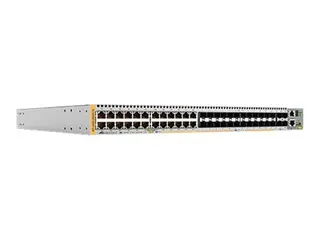 Allied Telesis AT x930-28GSTX - Switch - L3 Styrt - 24 x combo Gigabit SFP + 4 x 10 Gigabit SFP+ - rackmonterbar - med 1-års Net Cover-støtte