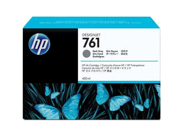 HP 761 - 400 ml mørk grå original DesignJet blekkpatron for T7100,...