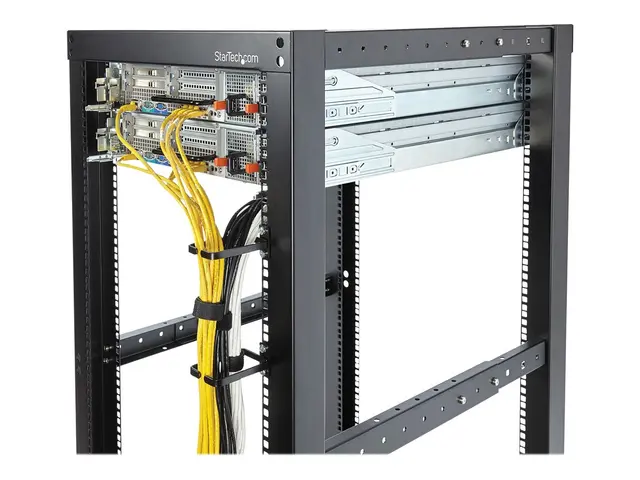 StarTech.com 1U Vertical 2.2 x 3.9in Server Rack Cable Management ...
