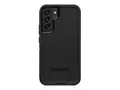 OtterBox Defender Series - Baksidedeksel for mobiltelefon robust - polykarbonat, syntetisk gummi - svart - for Samsung Galaxy S22+