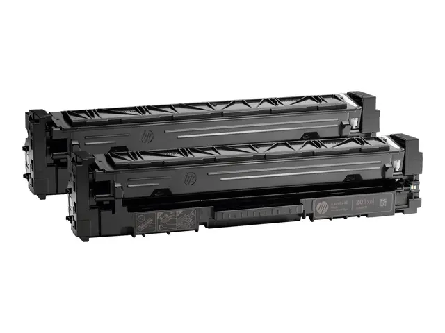 HP 201X - 2-pack Høy ytelse svart original LaserJet tonerpatron (C...