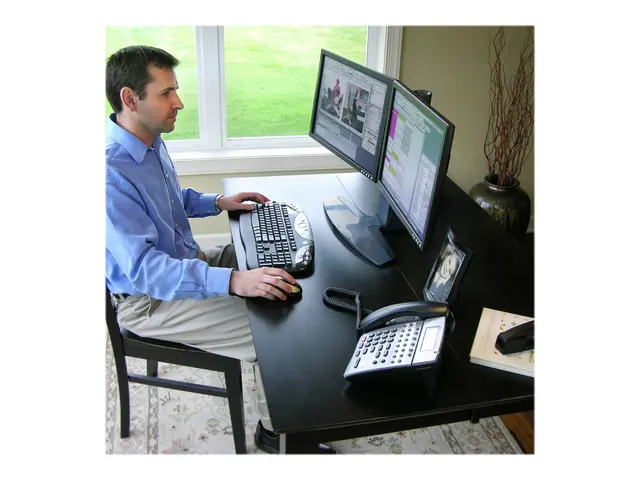 Ergotron Neo-Flex - Stativ for 2 LCD-skjermer svart skjermstørrels...