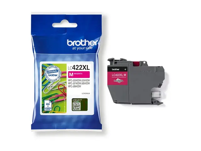 Brother LC422XLM - Magenta original blekkpatron for MFC-J5340DW, M...