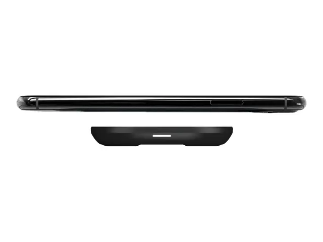 mophie - Trådløs ladepute + AC-strømadapter - 15 watt - svart - Eu...