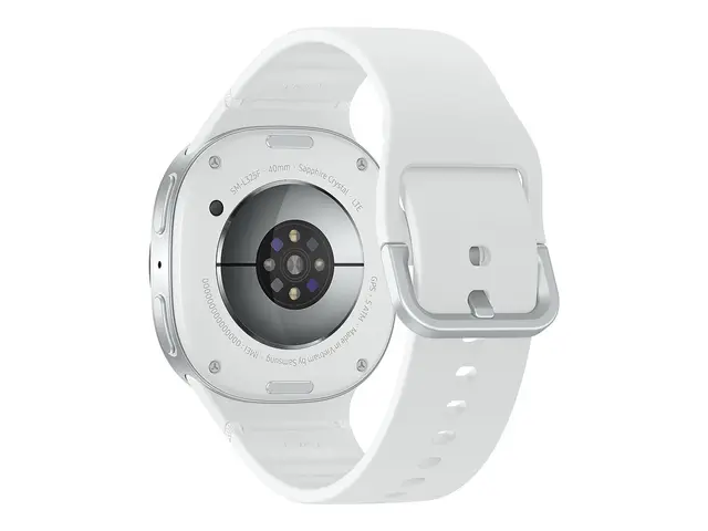 Samsung Galaxy Watch8 - 40 mm sølvfarget smartklokke med sportsbån...