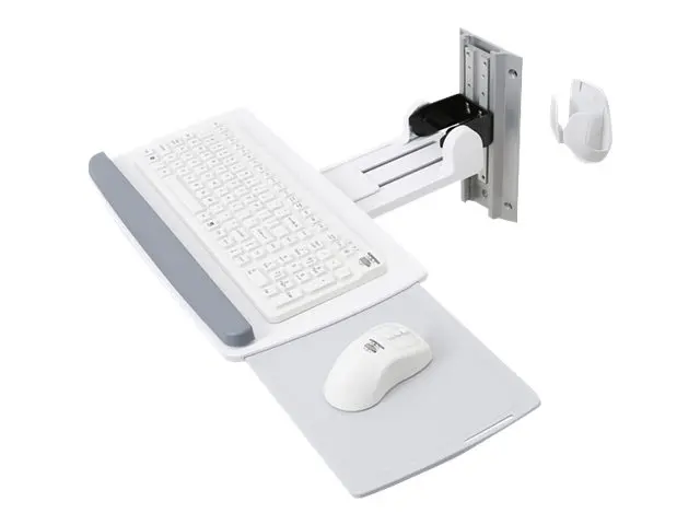 Ergotron Neo-Flex - Tastatur/mus-plattform utskyvning veggmonterba...