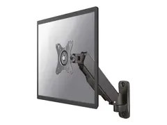 Neomounts WL70-440BL11 - Monteringssett full bevegelse - for TV - svart - skjermst&#248;rrelse: 17&quot;-32&quot; - veggmonterbar